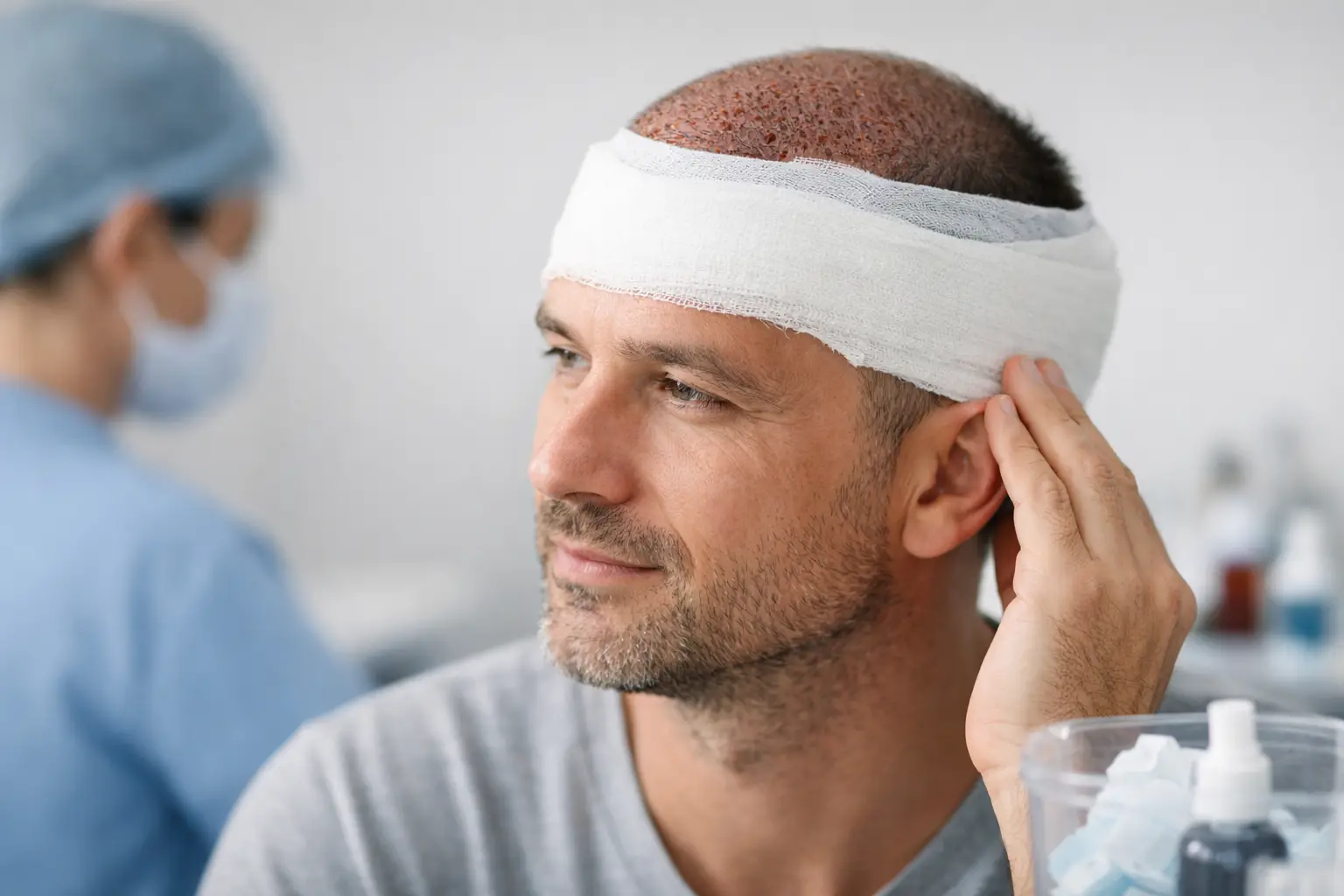 Guida post operatorio trapianto capelli