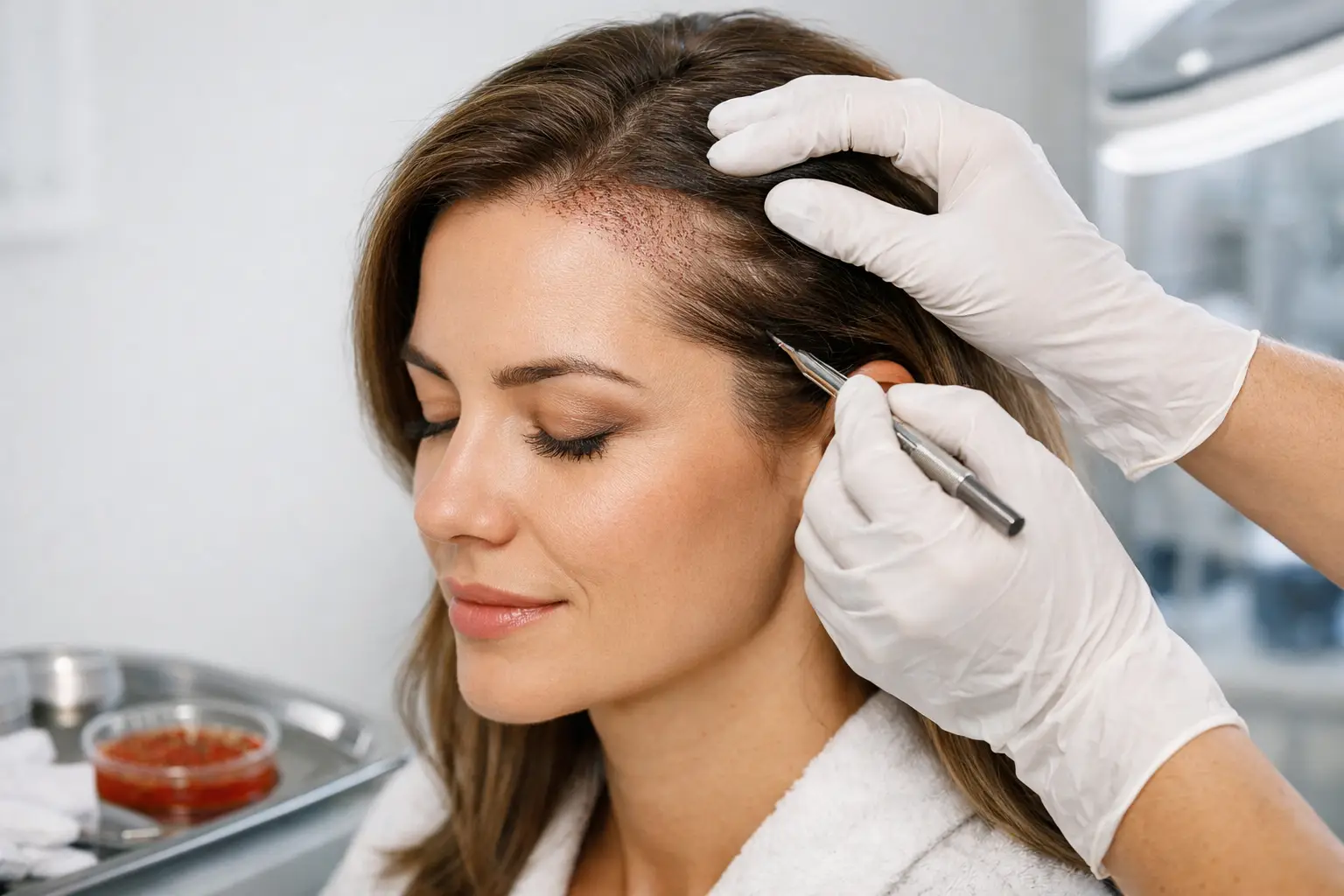 Guida innesto capelli femminile: cosa sapere