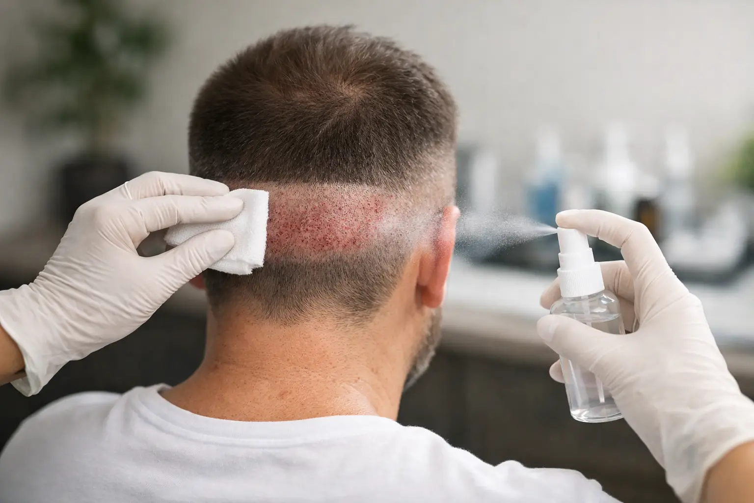 Come curare l’area donatrice dei capelli