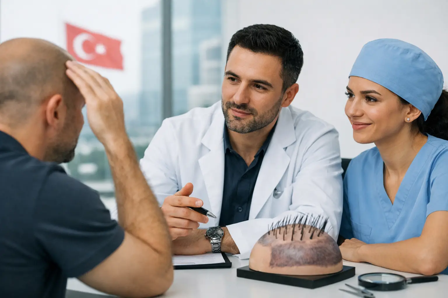Come scegliere medici turchi per trapianto capelli