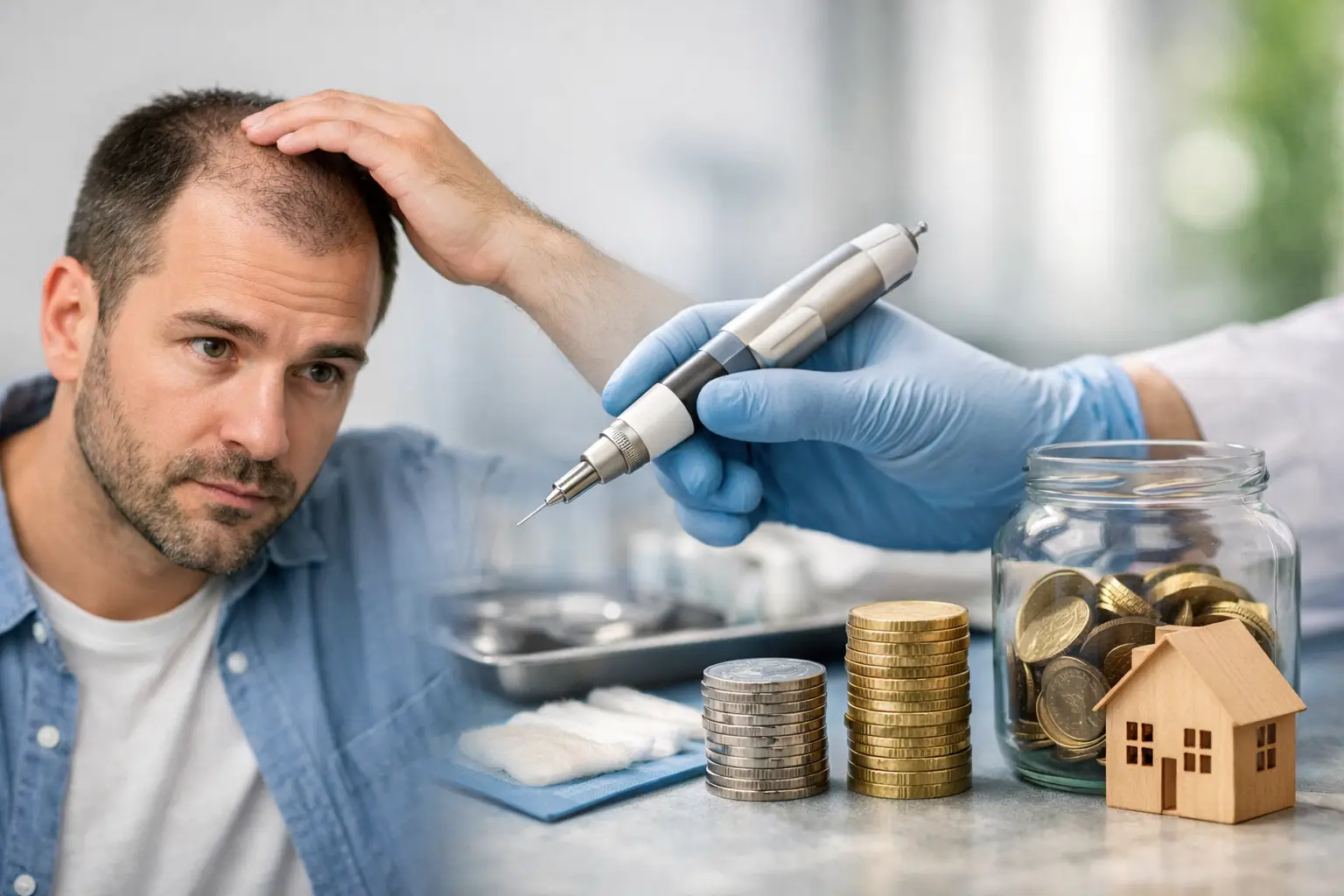 Quanto costa un trapianto DHI? Prezzi e fattori