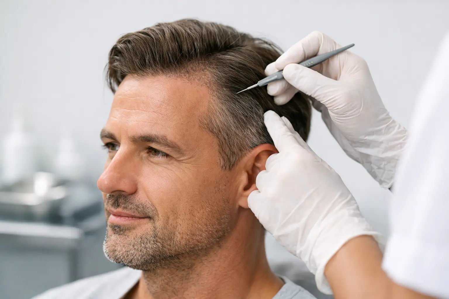 Trapianto capelli senza rasare testa: è possibile?