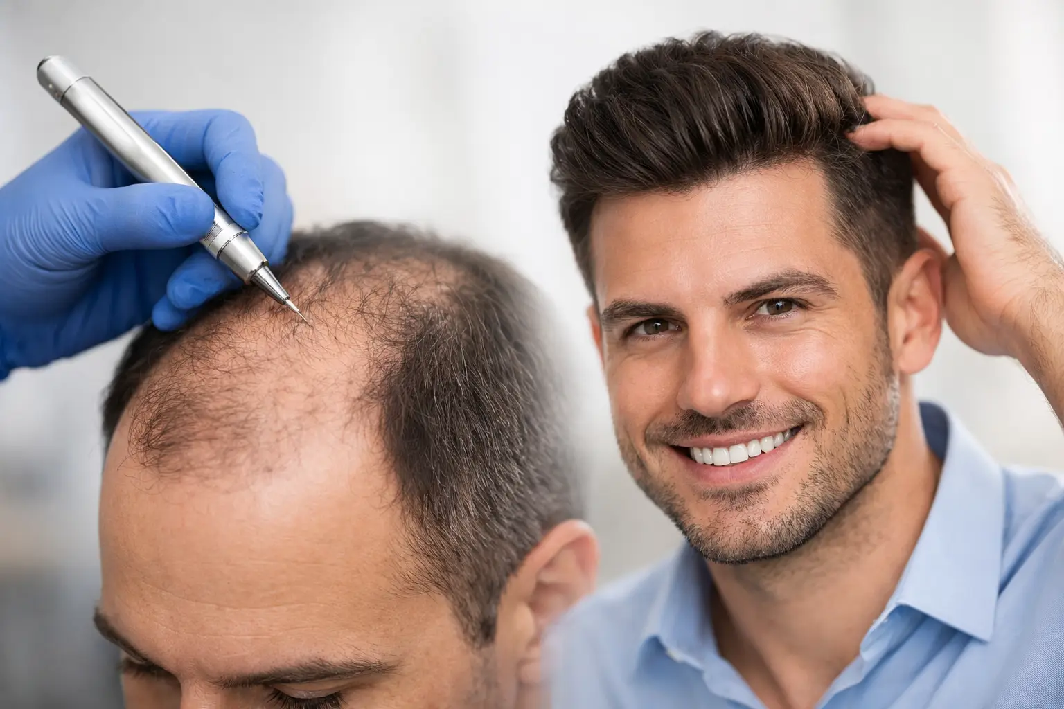 7 vantaggi del trapianto DHI per i tuoi capelli