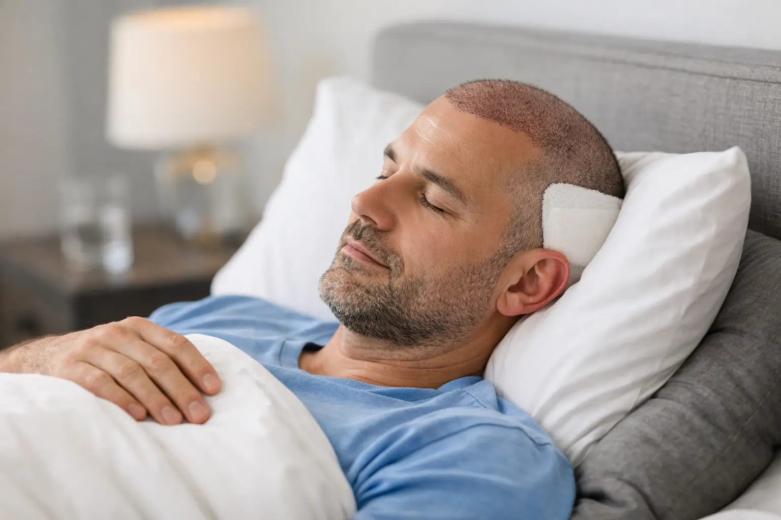 Come dormire dopo un autotrapianto di capelli