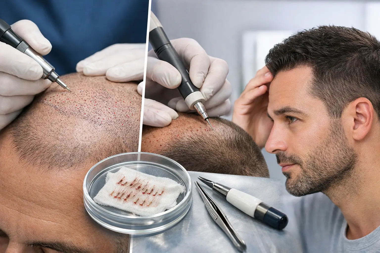 Micro FUE o DHI: quali risultati aspettarsi?