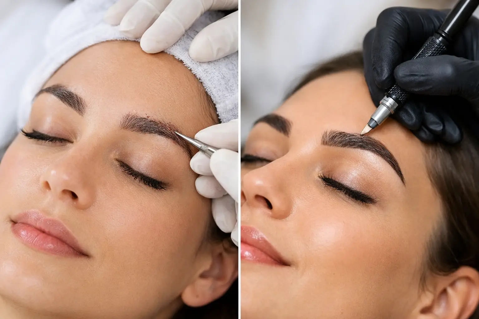 Sopracciglia trapiantate o microblading?