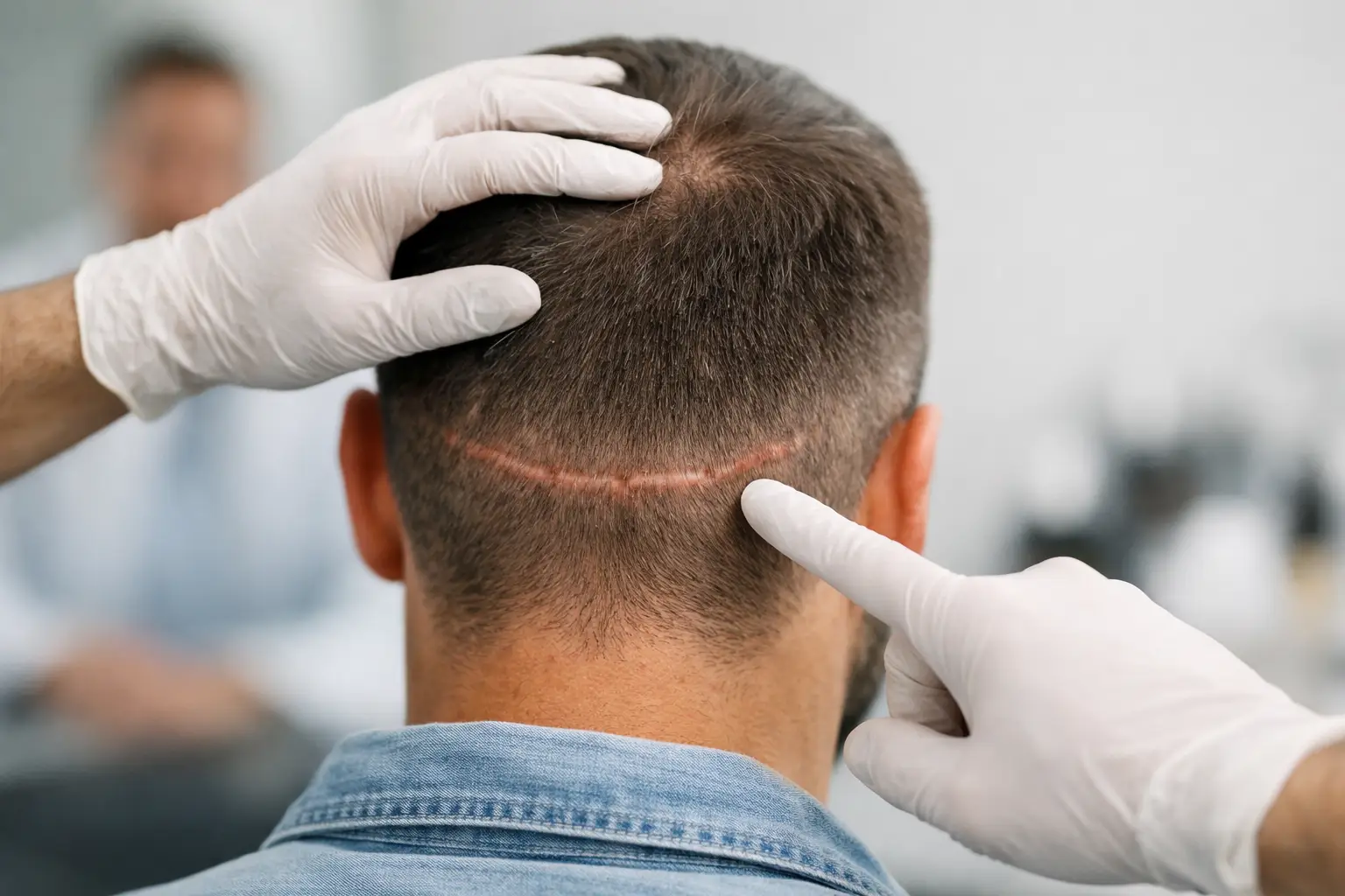 Il trapianto di capelli lascia cicatrici visibili?